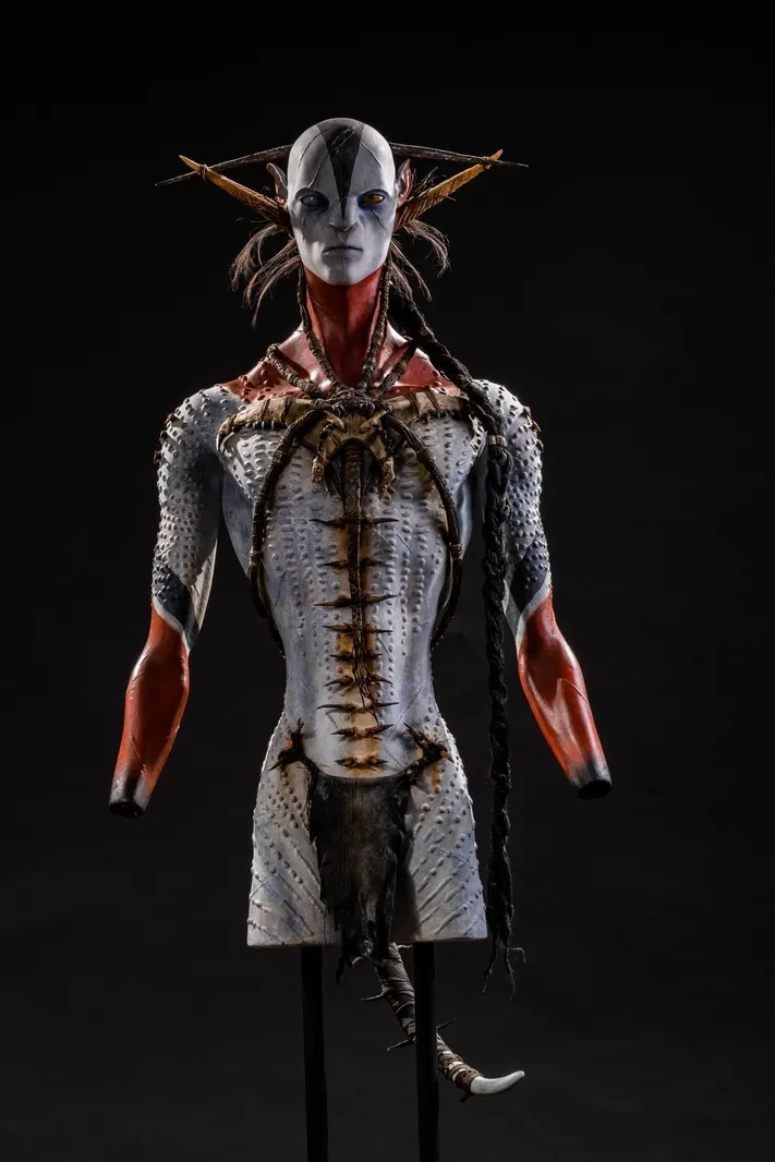 Riku a minor character in fire and ash his design reflects his character of a ruthless and relentless warrior taking pride in pain and being heavily decorated in piercings.